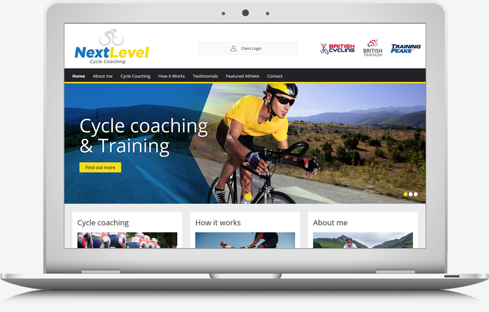 Next Level Cycle Coaching Website