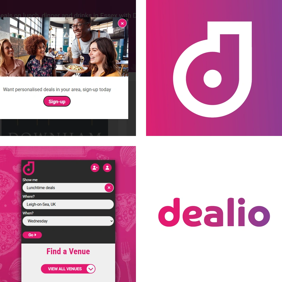 Dealio Logo design and Branding