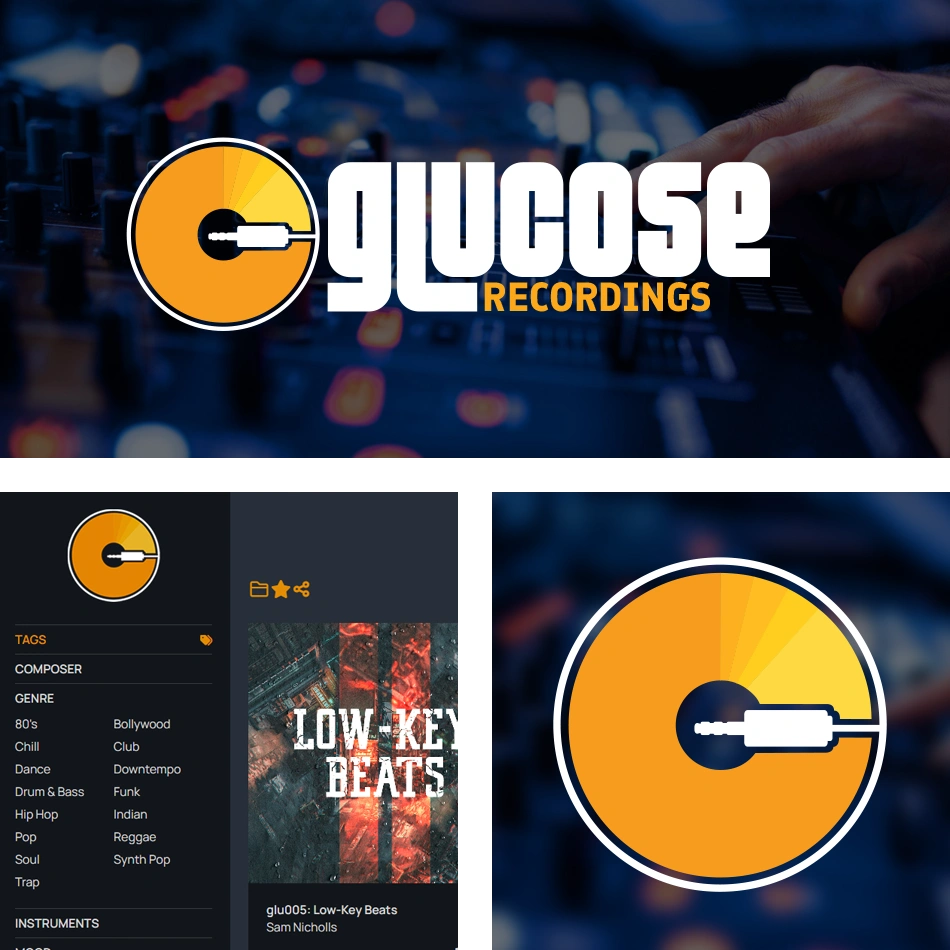 Glucose Logo & Branding