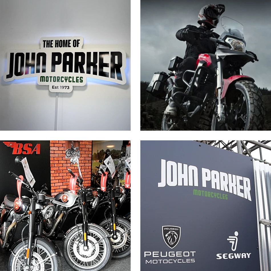 John Parker Motorcycles Branding