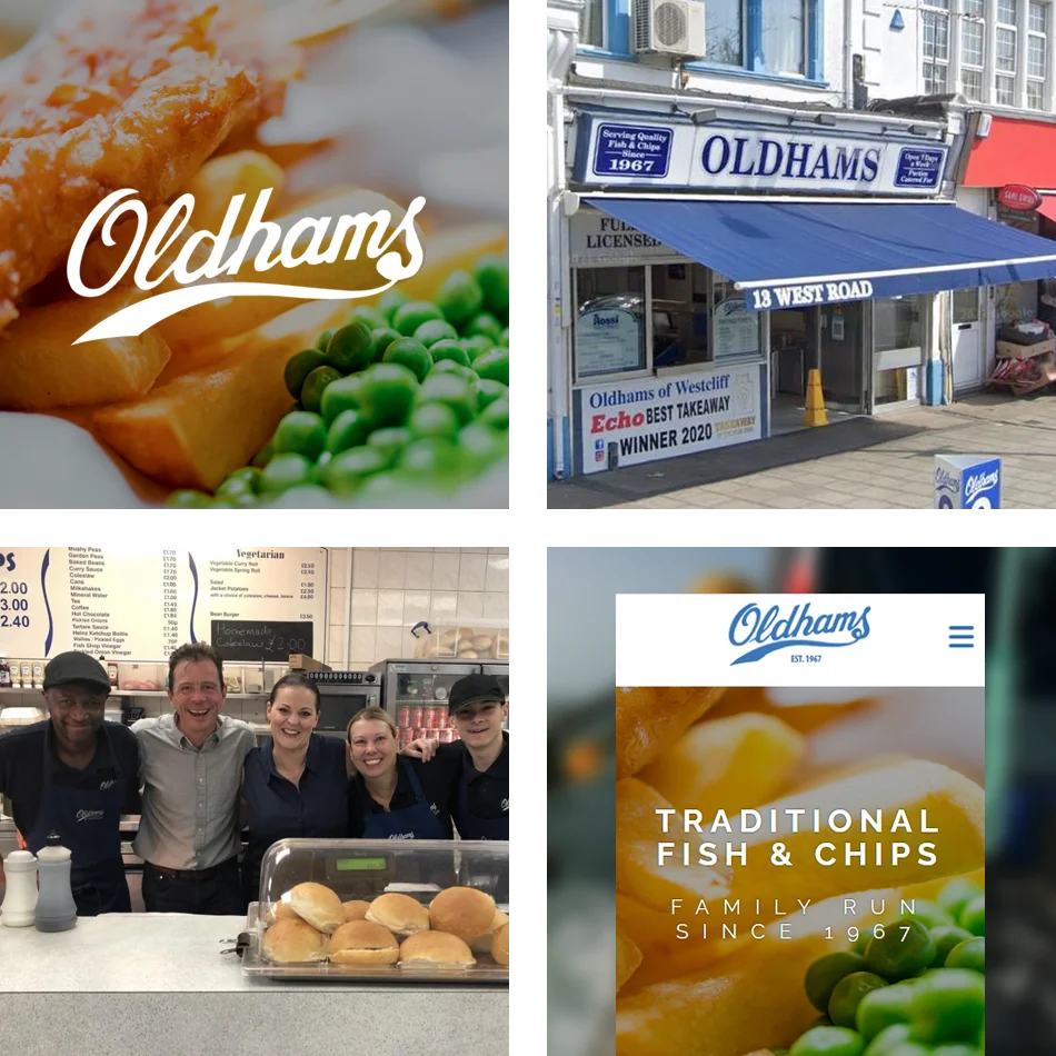 Oldhams of Westcliff Web Design