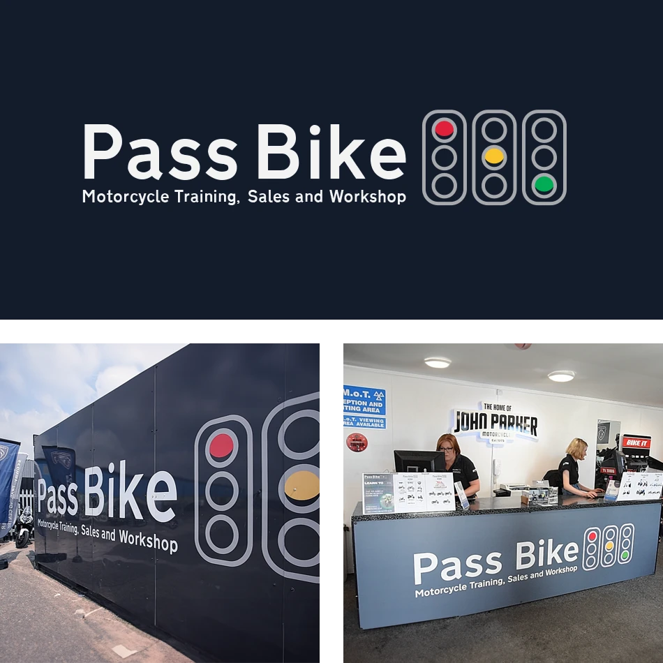 Pass Bike Logo Design and Branding