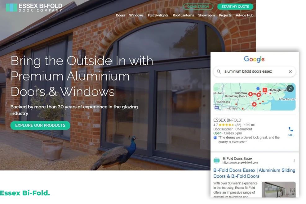 SEO Marketing Essex Bifold
