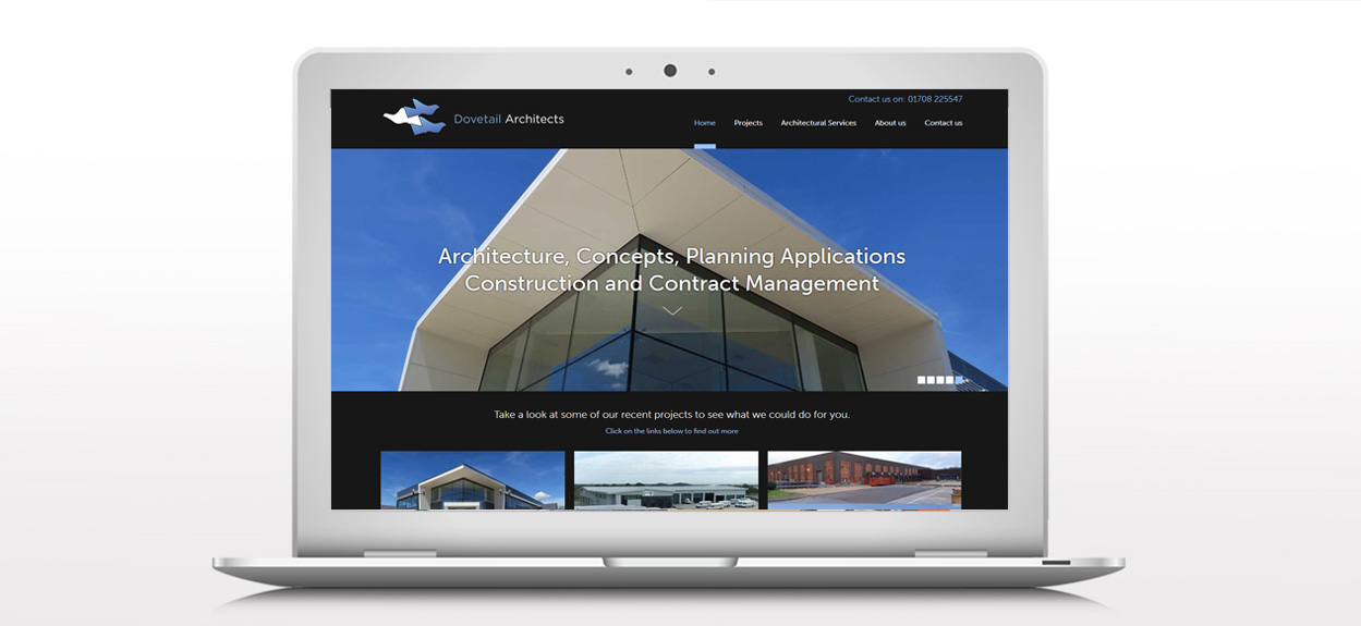 Dovetail Website Home Page
