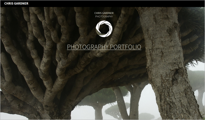 Photography website