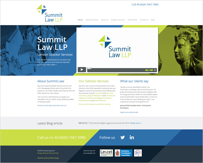 Web design Summit Law